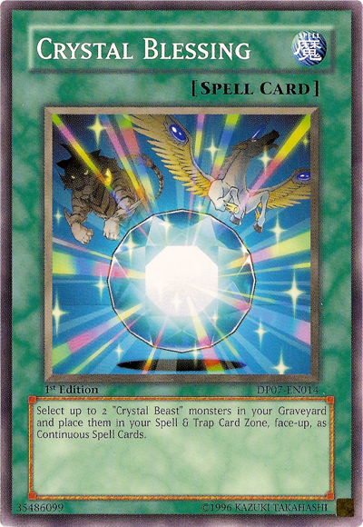 Crystal Blessing [DP07-EN014] Common | Odin's Place