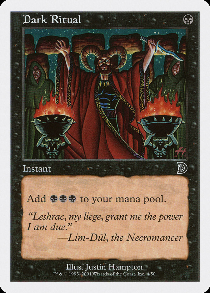 Dark Ritual (4) [Deckmasters] | Odin's Place