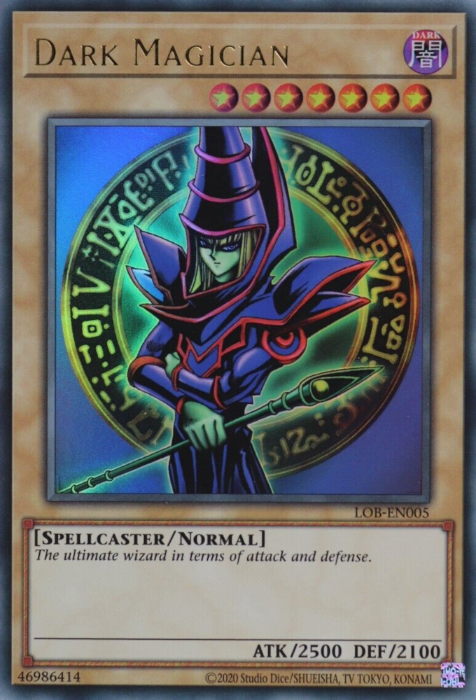 Dark Magician (25th Anniversary) [LOB-EN005] Ultra Rare | Odin's Place