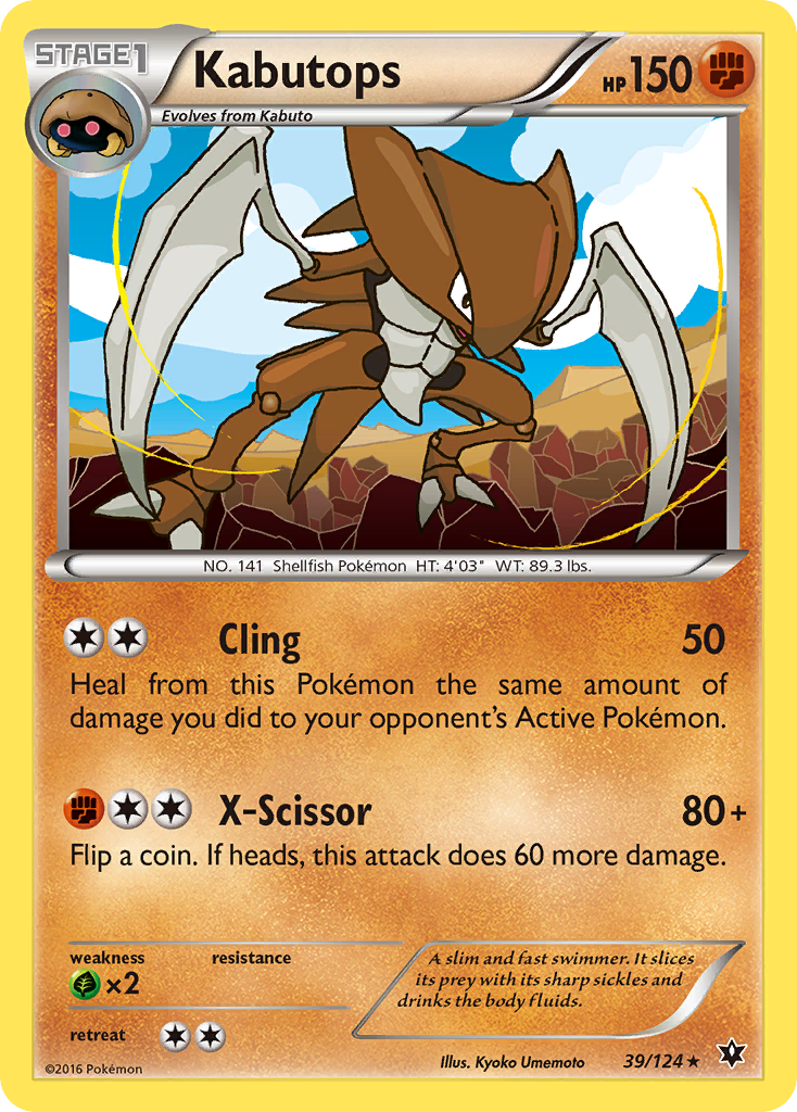 Kabutops (39/124) [XY: Fates Collide] | Odin's Place
