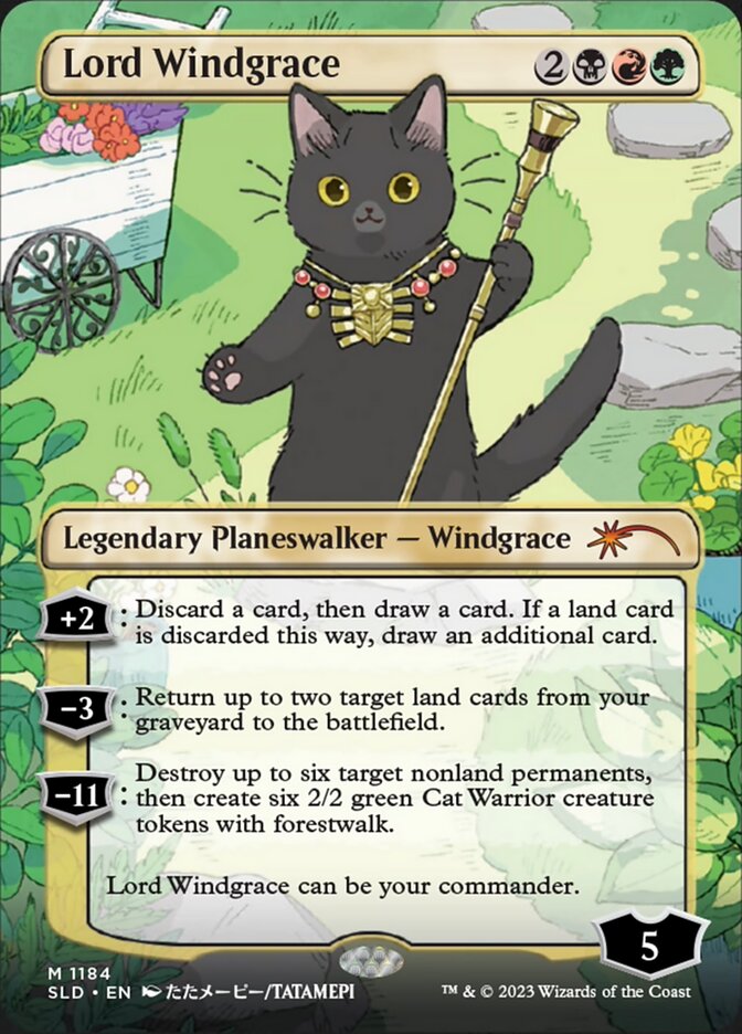 Lord Windgrace (Borderless) [Secret Lair Drop Series] | Odin's Place