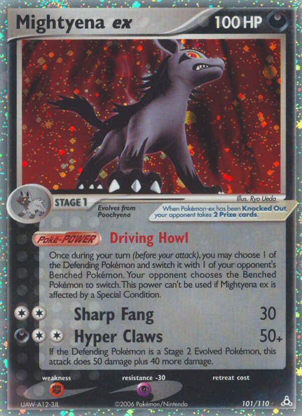 Mightyena ex (101/110) [EX: Holon Phantoms] | Odin's Place
