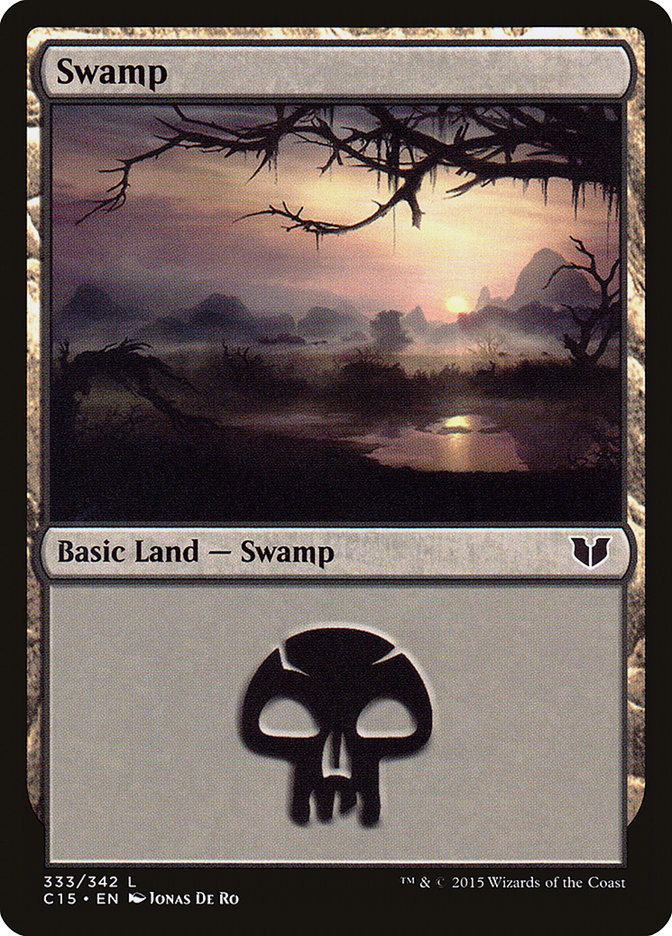 Swamp (333) [Commander 2015] | Odin's Place