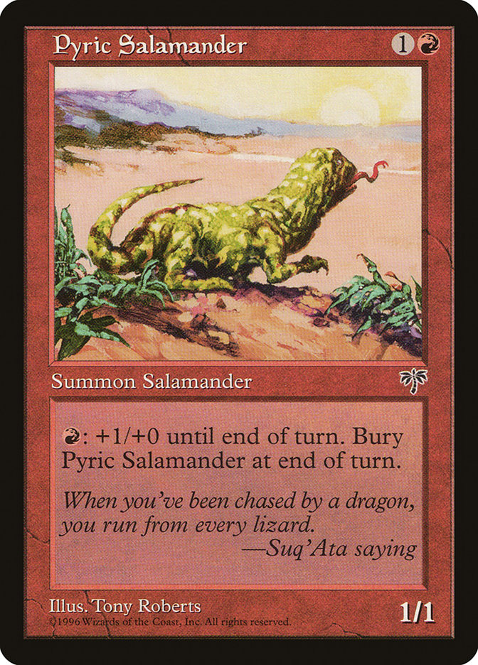 Pyric Salamander (187) [Mirage] | Odin's Place