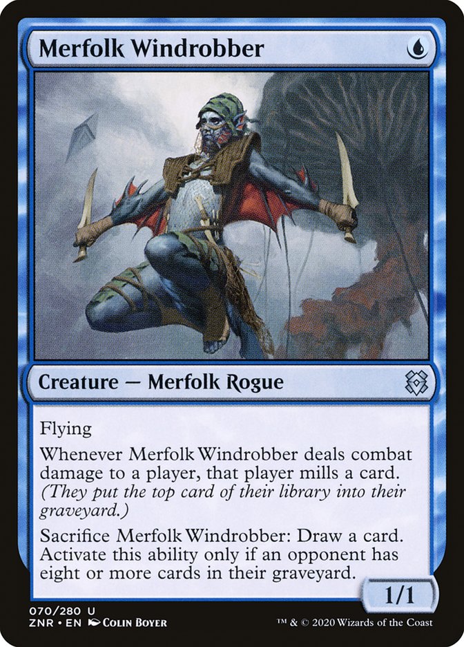 Merfolk Windrobber [Zendikar Rising] | Odin's Place