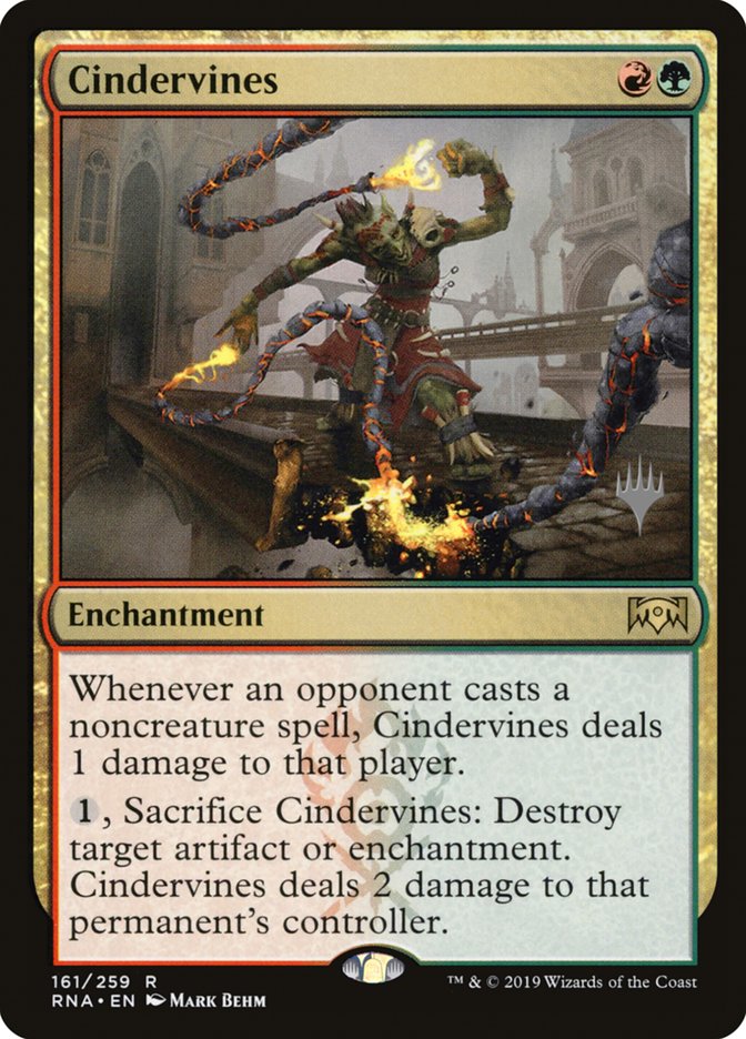 Cindervines (Promo Pack) [Ravnica Allegiance Promos] | Odin's Place