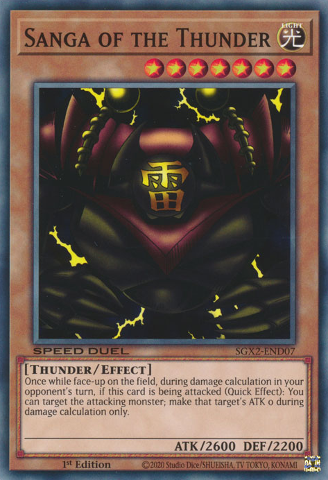 Sanga of the Thunder [SGX2-END07] Common | Odin's Place