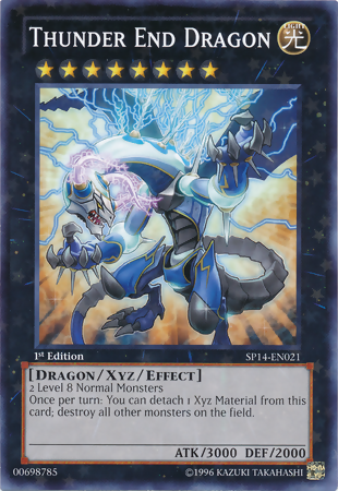 Thunder End Dragon [SP14-EN021] Starfoil Rare | Odin's Place