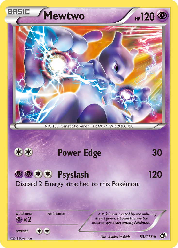 Mewtwo (53/113) [Black & White: Legendary Treasures] | Odin's Place
