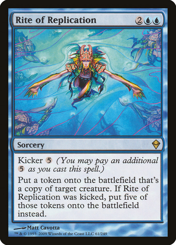 Rite of Replication (61) [Zendikar] | Odin's Place