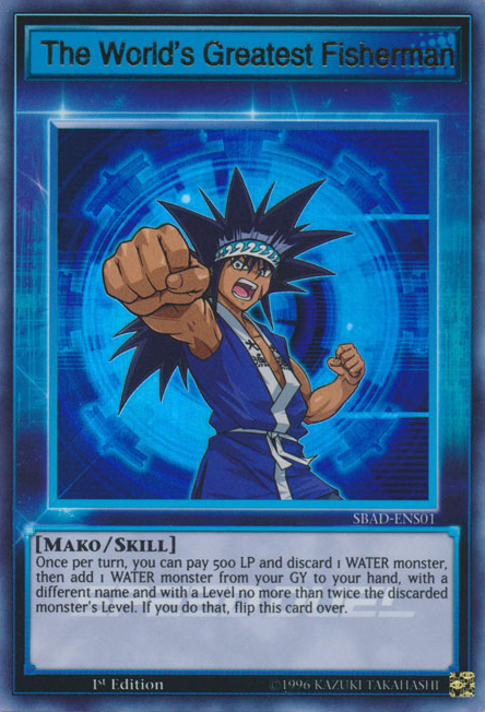 The World's Greatest Fisherman [SBAD-ENS01] Ultra Rare | Odin's Place