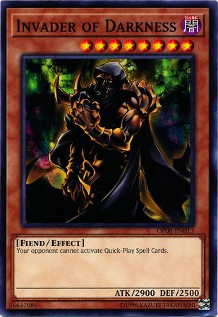 Invader of Darkness [OP08-EN013] Common | Odin's Place
