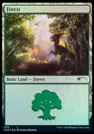 Forest (Dinosaurs) (575) [Secret Lair Drop Promos] | Odin's Place