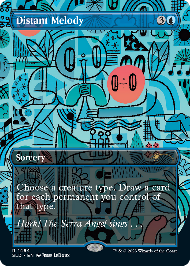 Distant Melody (Rainbow Foil) [Secret Lair Drop Series] | Odin's Place