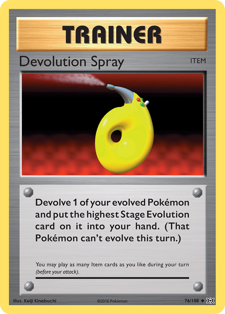 Devolution Spray (76/108) [XY: Evolutions] | Odin's Place