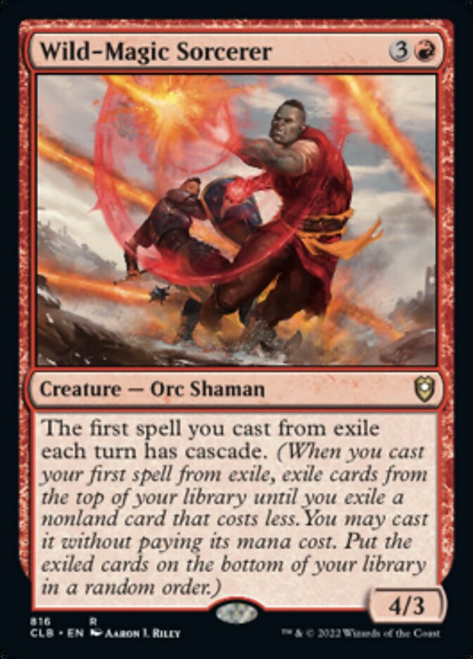 Wild-Magic Sorcerer [Commander Legends: Battle for Baldur's Gate] | Odin's Place