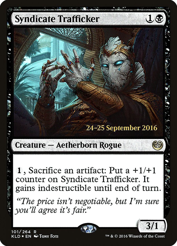 Syndicate Trafficker (101) [Kaladesh Prerelease Promos] | Odin's Place