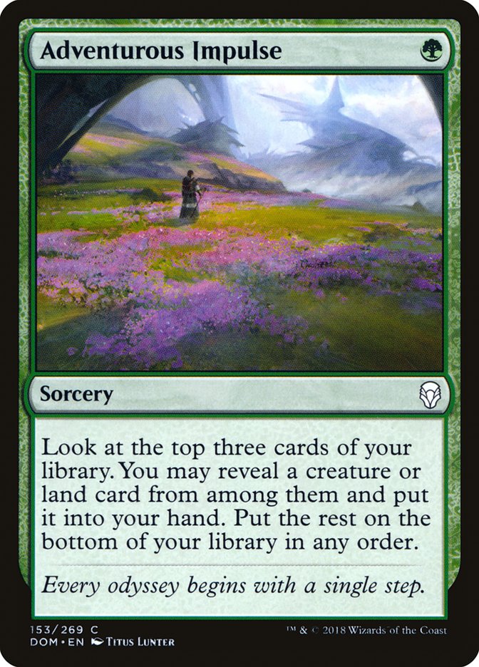 Adventurous Impulse (153) [Dominaria] | Odin's Place