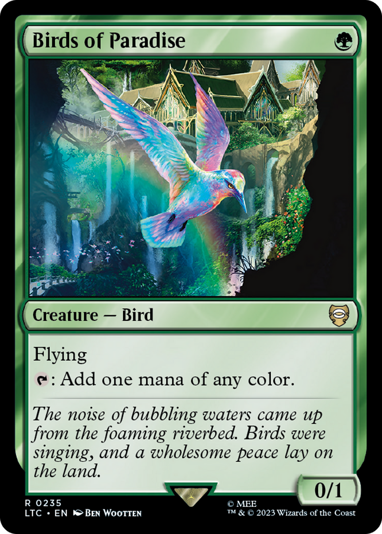 Birds of Paradise [The Lord of the Rings: Tales of Middle-Earth Commander] | Odin's Place