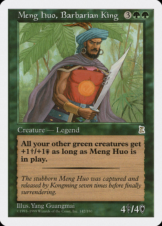 Meng Huo, Barbarian King (142) [Portal Three Kingdoms] | Odin's Place