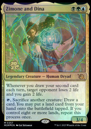 Zimone and Dina [March of the Machine Prerelease Promos] | Odin's Place