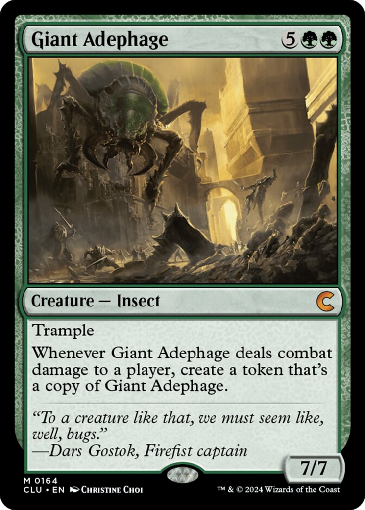 Giant Adephage [Ravnica: Clue Edition] | Odin's Place