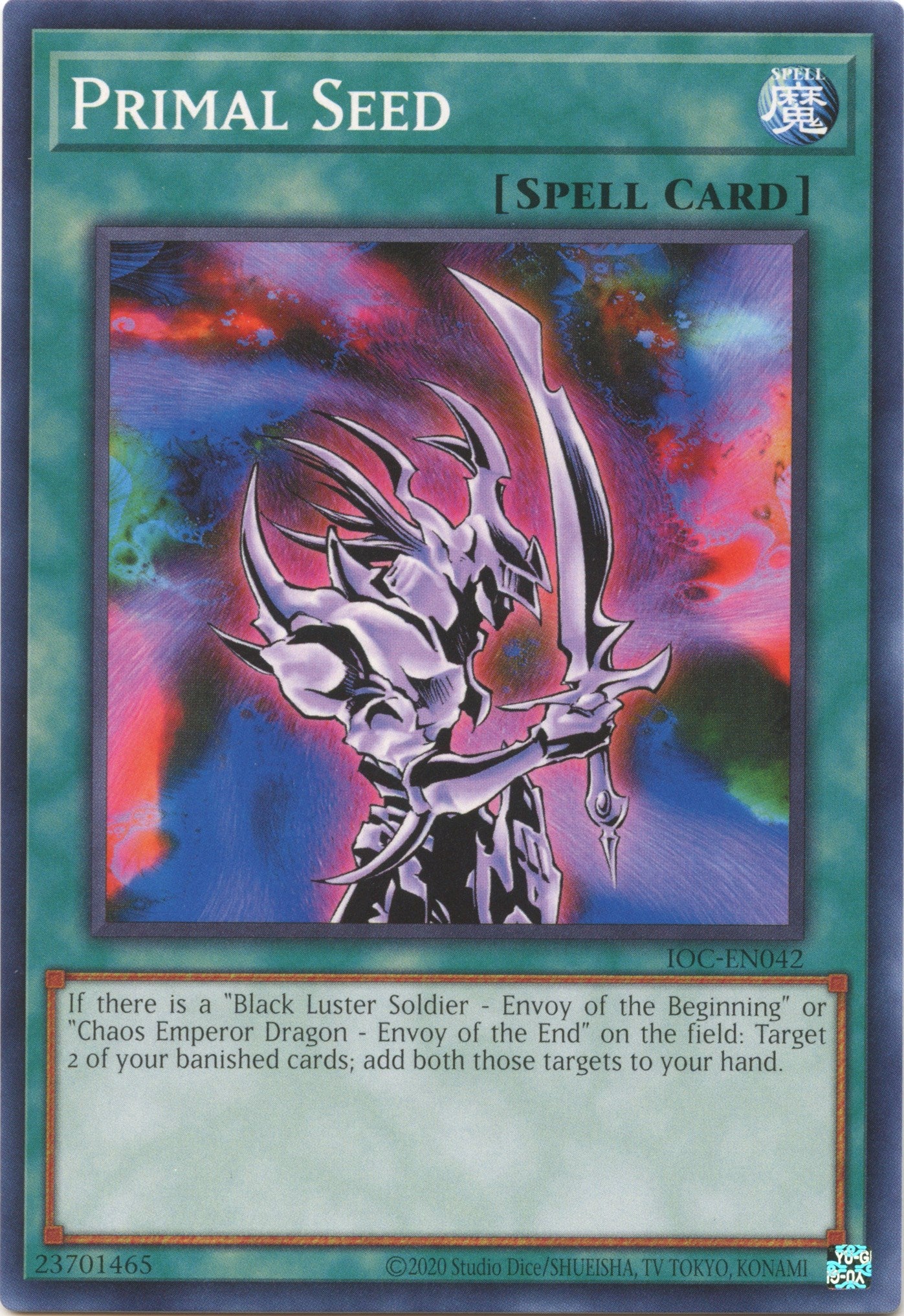 Primal Seed (25th Anniversary) [IOC-EN042] Common | Odin's Place