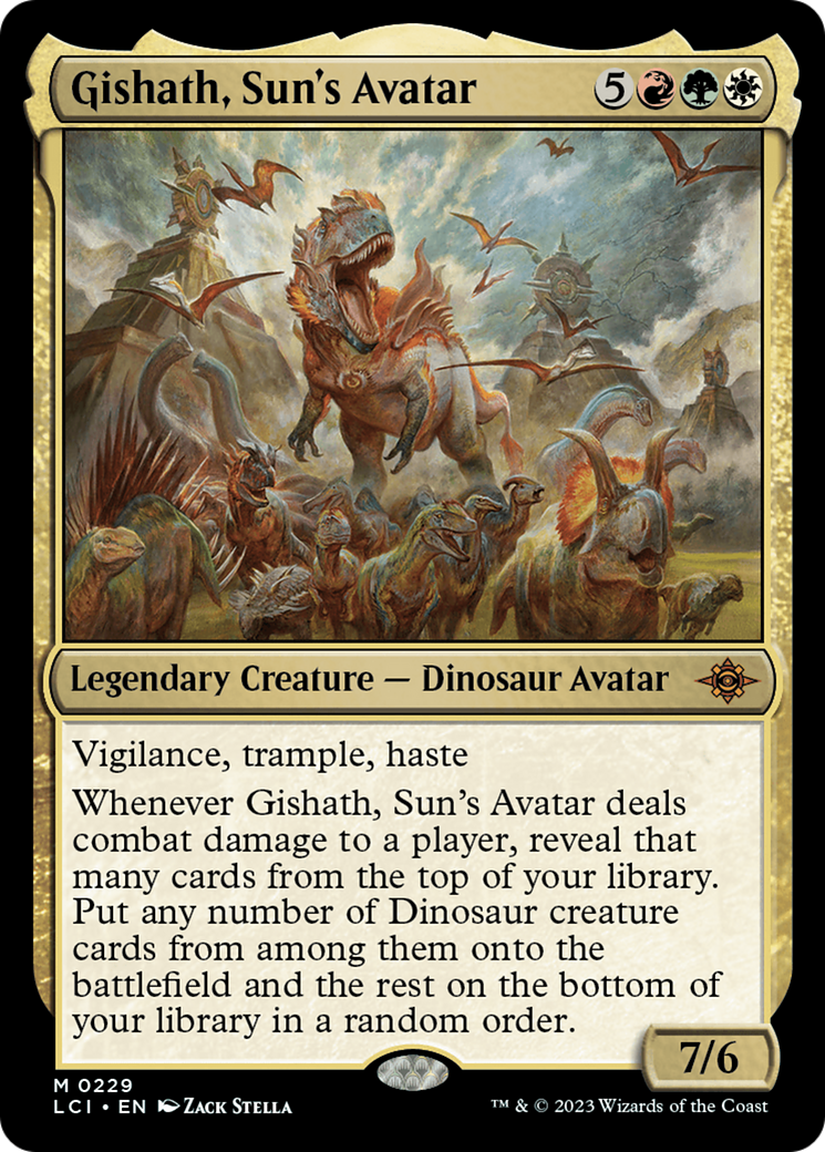 Gishath, Sun's Avatar [The Lost Caverns of Ixalan] | Odin's Place