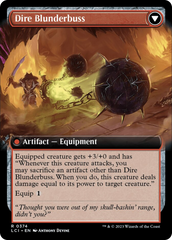 Dire Flail (Extended Art) [The Lost Caverns of Ixalan] | Odin's Place