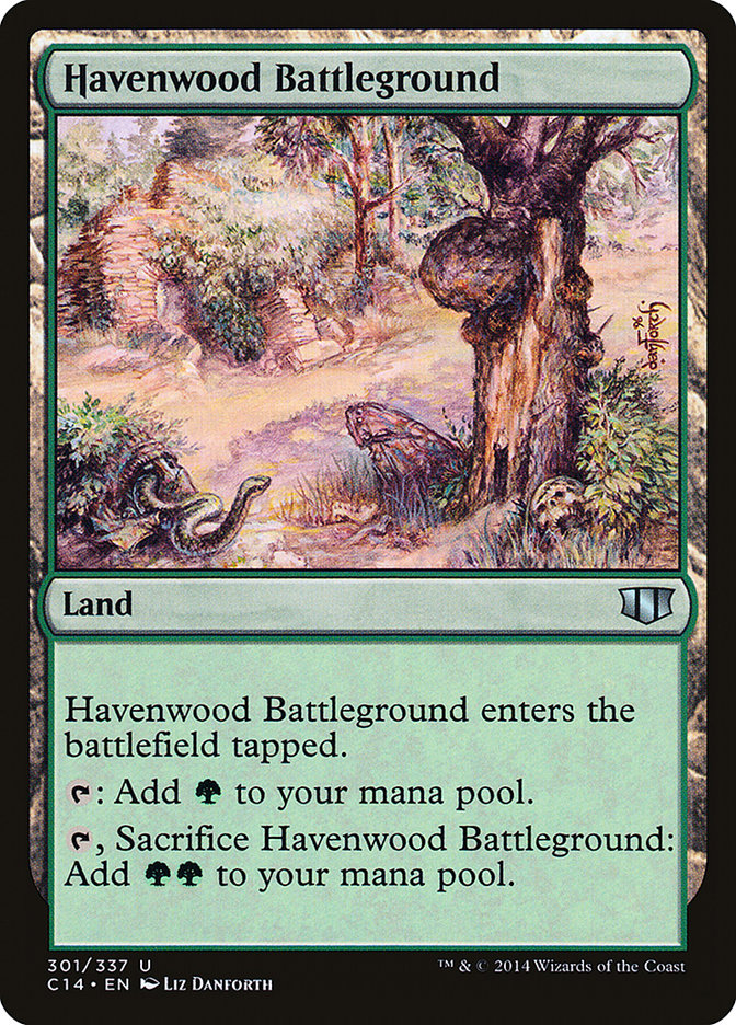 Havenwood Battleground (301) [Commander 2014] | Odin's Place