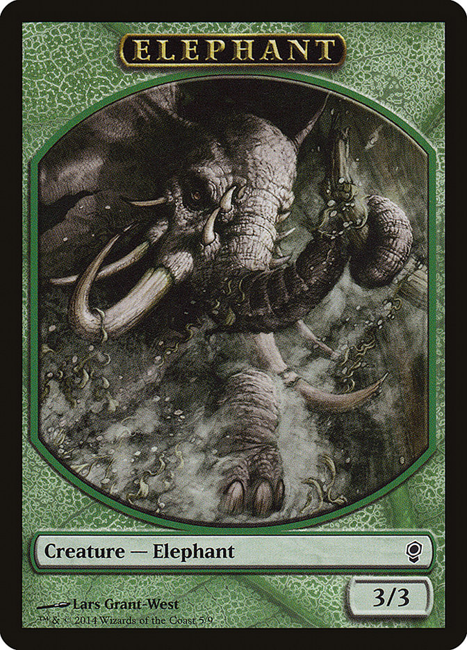 Elephant Token (5) [Conspiracy Tokens] | Odin's Place