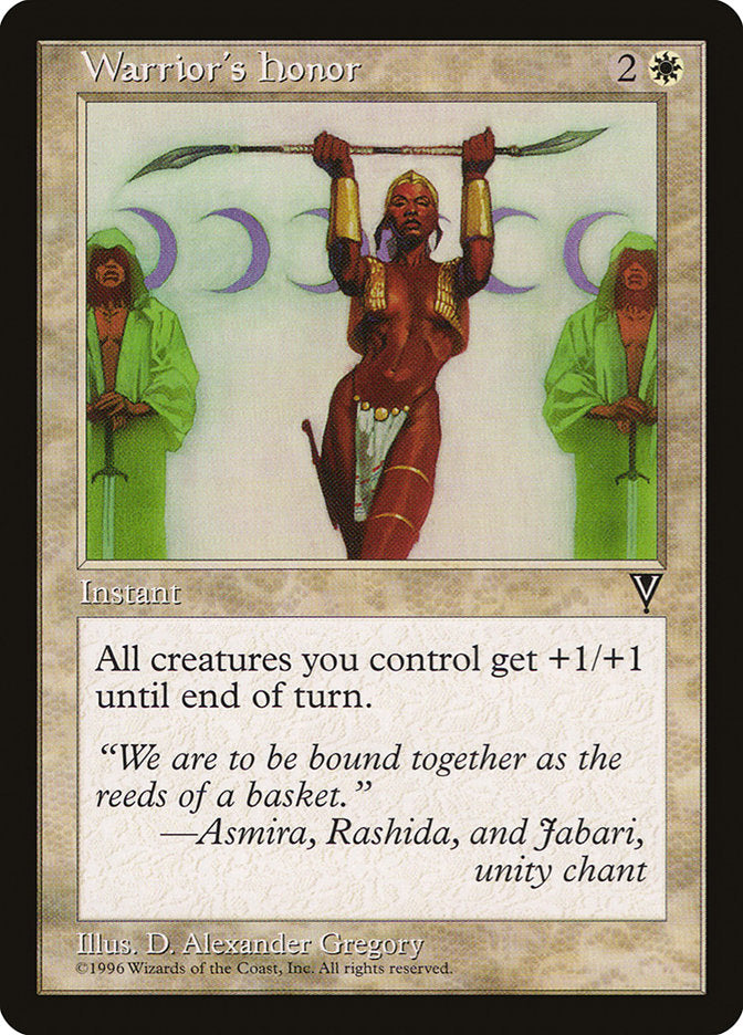 Warrior's Honor (24) [Visions] | Odin's Place