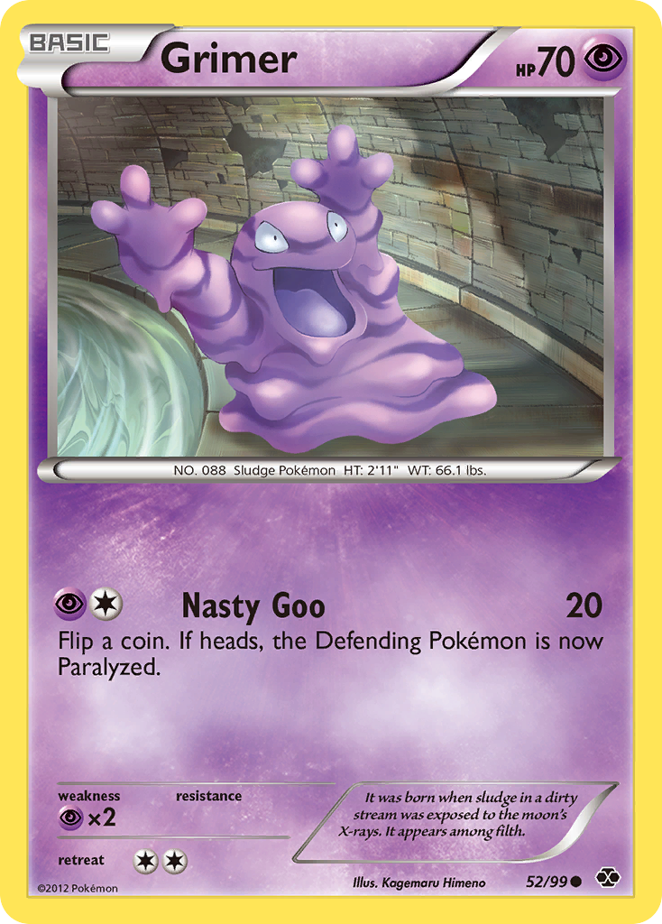 Grimer (52/99) [Black & White: Next Destinies] | Odin's Place