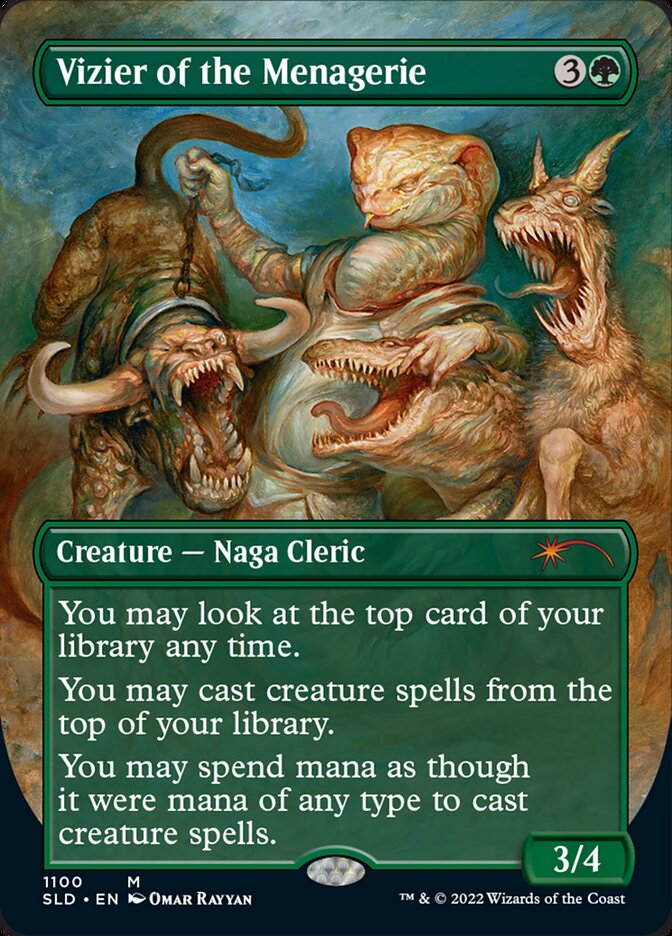 Vizier of the Menagerie (Borderless) [Secret Lair Drop Series] | Odin's Place