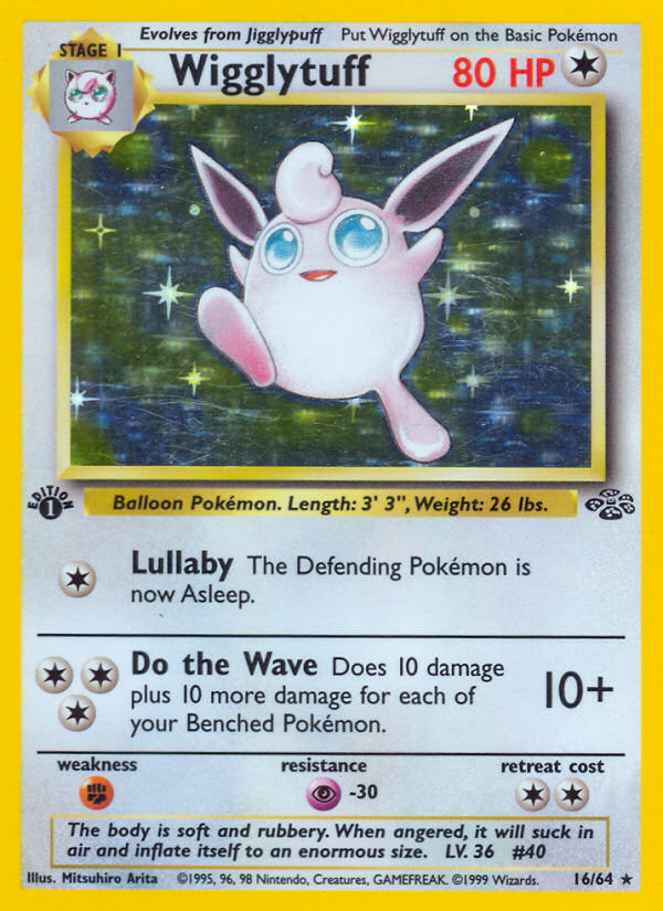 Wigglytuff (16/64) [Jungle 1st Edition] | Odin's Place