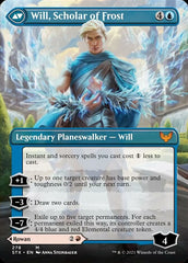 Rowan, Scholar of Sparks // Will, Scholar of Frost (Borderless) [Strixhaven: School of Mages] | Odin's Place