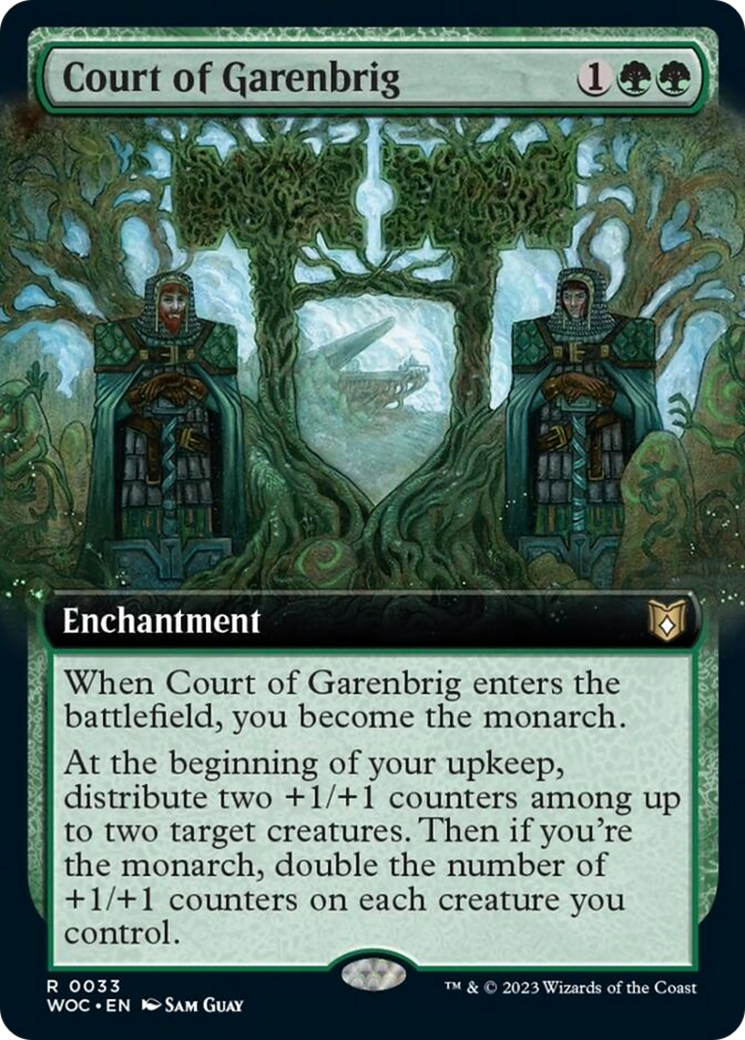 Court of Garenbrig (Extended Art) [Wilds of Eldraine Commander] | Odin's Place