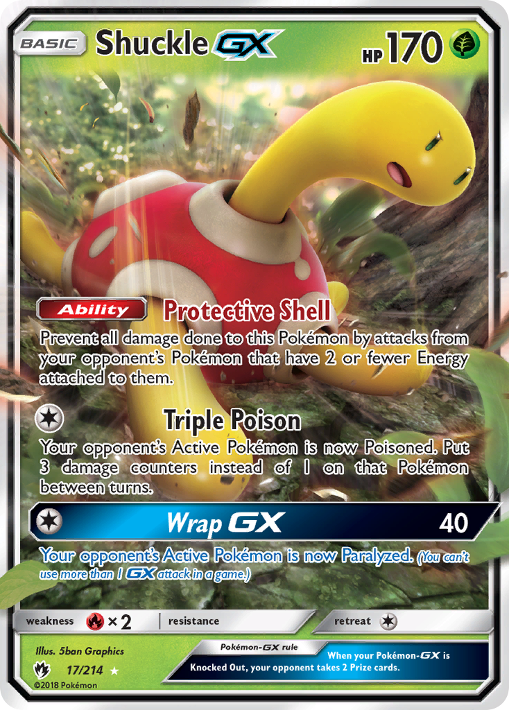 Shuckle GX (17/214) [Sun & Moon: Lost Thunder] | Odin's Place