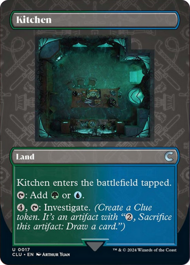 Kitchen (Borderless) [Ravnica: Clue Edition] | Odin's Place