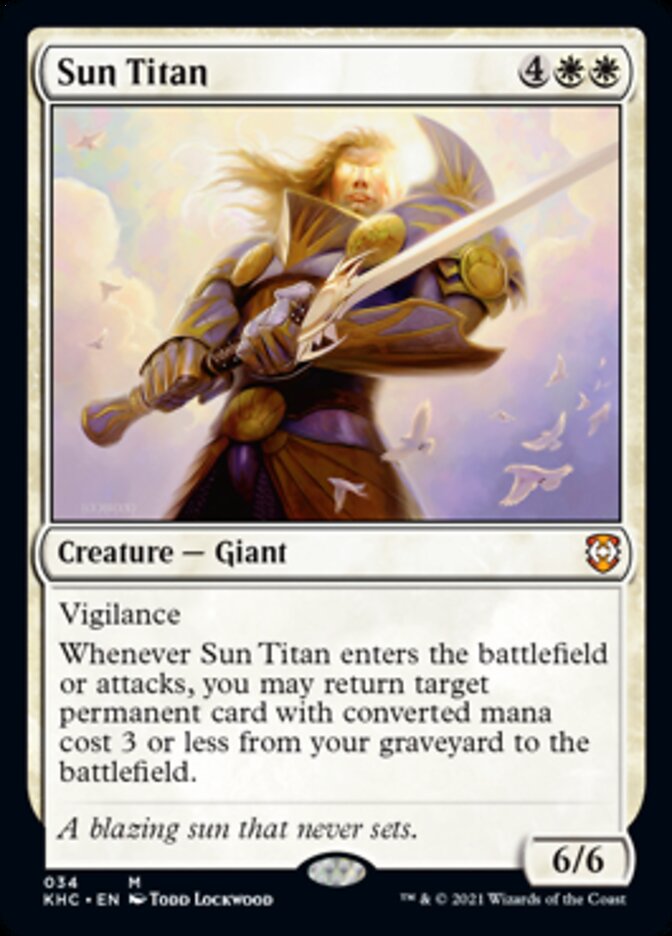 Sun Titan [Kaldheim Commander] | Odin's Place