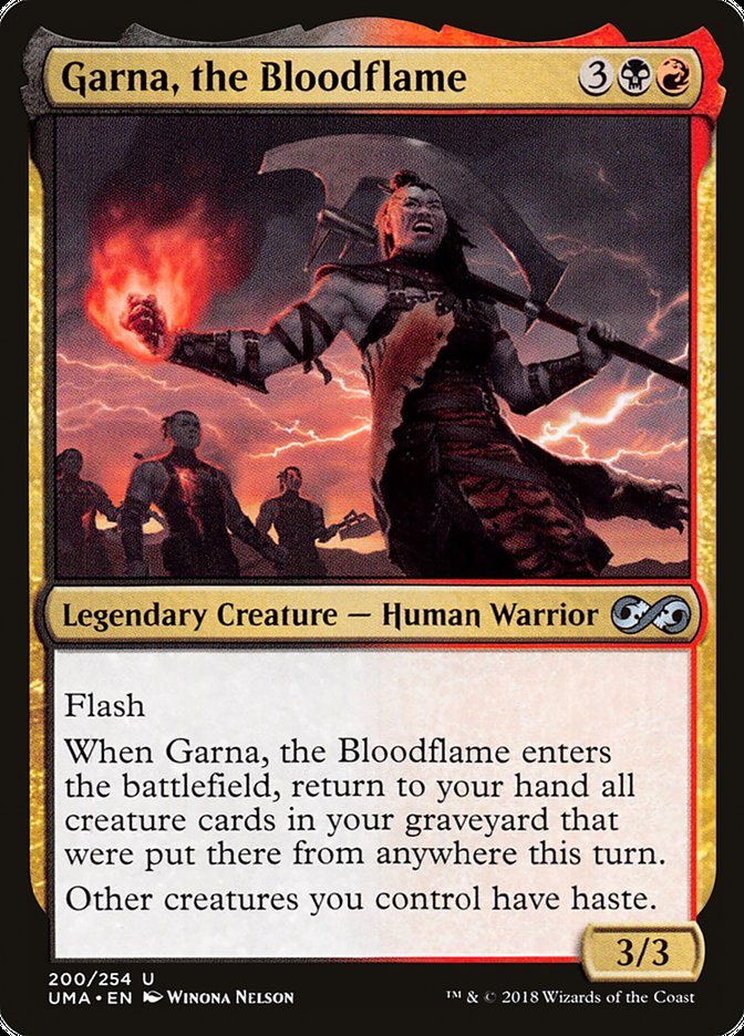 Garna, the Bloodflame (200) [Ultimate Masters] | Odin's Place