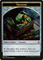 Dinosaur // Treasure (009) Double-Sided Token [Ixalan Tokens] | Odin's Place