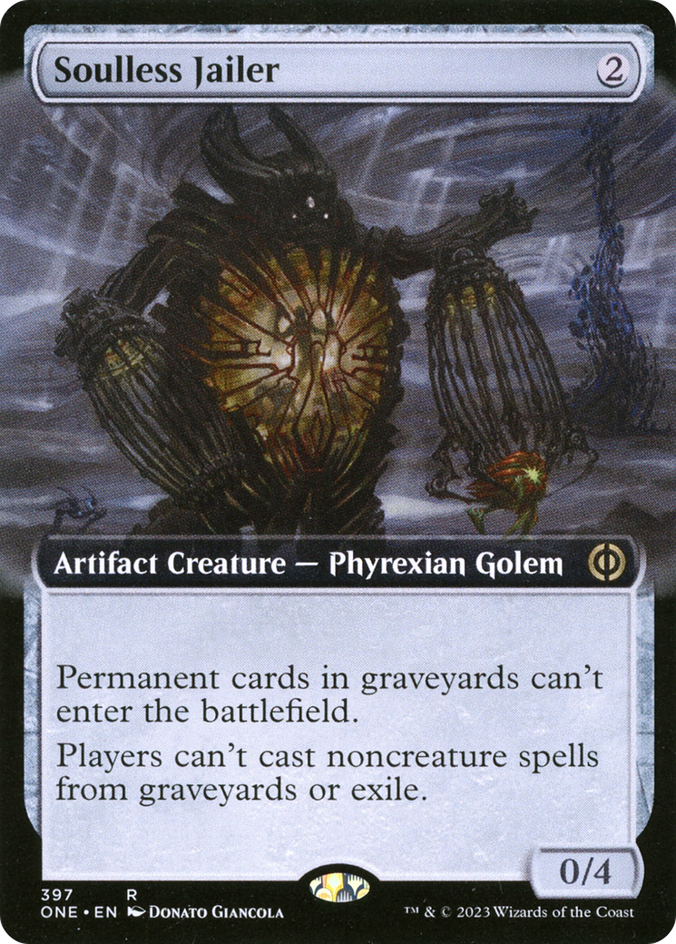Soulless Jailer (Extended Art) [Phyrexia: All Will Be One] | Odin's Place