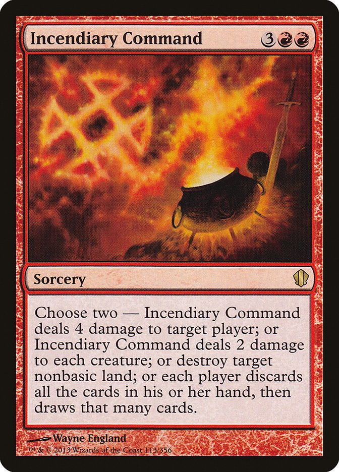 Incendiary Command (113) [Commander 2013] | Odin's Place