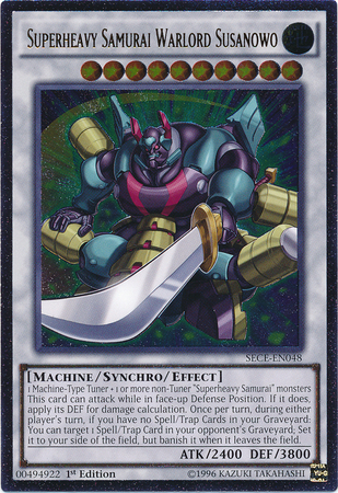 Superheavy Samurai Warlord Susanowo [SECE-EN048] Ultimate Rare | Odin's Place