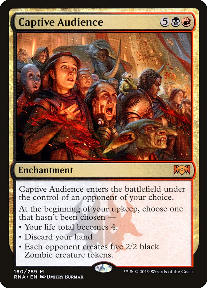 Captive Audience (160) [Ravnica Allegiance] | Odin's Place