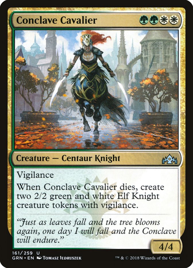 Conclave Cavalier (161) [Guilds of Ravnica] | Odin's Place