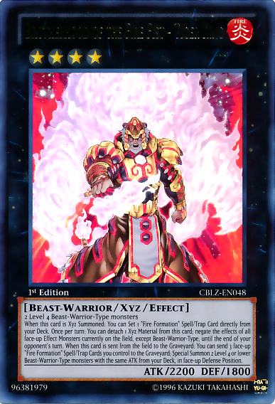 Brotherhood of the Fire Fist - Tiger King [CBLZ-EN048] Ultra Rare | Odin's Place