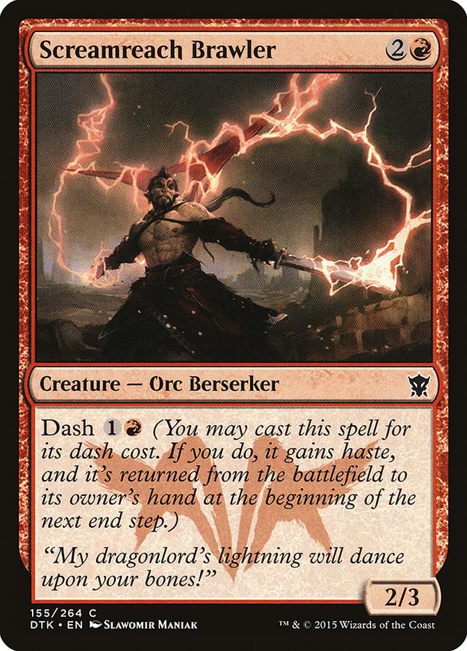 Screamreach Brawler (155) [Dragons of Tarkir] | Odin's Place