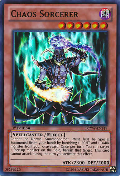 Chaos Sorcerer [LCYW-EN248] Super Rare | Odin's Place